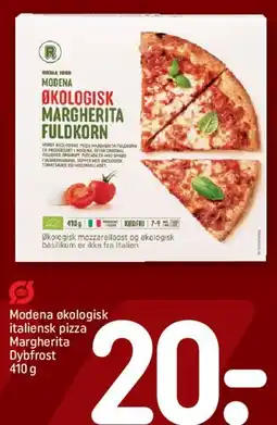 REMA 1000 Modena økologisk italiensk pizza Margherita tilbud