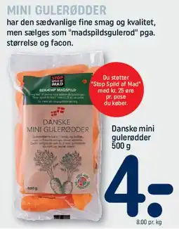 REMA 1000 Mini gulerødder (Danske mini gulerødder) tilbud