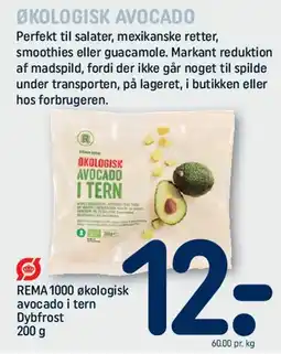 REMA 1000 Økologisk avocado i tern tilbud