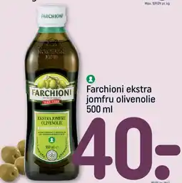 REMA 1000 Farchioni ekstra jomfru olivenolie tilbud