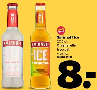 Netto Smirnoff Ice 27,5 Cl tilbud