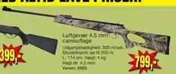 Harald Nyborg Luftgevær 4,5 mm camouflage tilbud