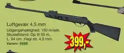 Harald Nyborg Luftgevær 4,5 mm tilbud