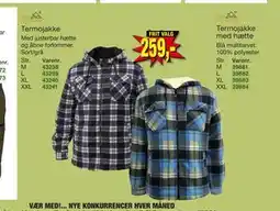 Harald Nyborg Termojakke tilbud