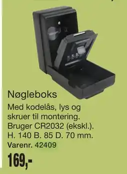 Harald Nyborg Nøgleboks tilbud