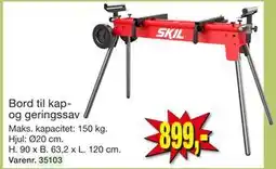 Harald Nyborg Bord til kap- og geringssav tilbud