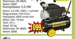 Harald Nyborg Kompressor 2,5 HK tilbud
