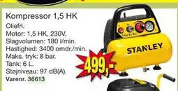 Harald Nyborg Kompressor 1,5 HK tilbud