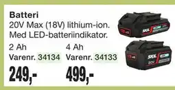 Harald Nyborg Batteri tilbud