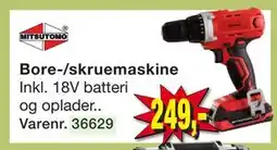 Harald Nyborg Bore-/skruemaskine tilbud