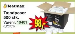 Harald Nyborg Tændposer 500 stk tilbud