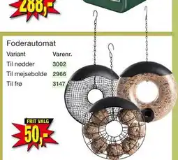 Harald Nyborg Foderautomat tilbud