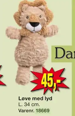 Harald Nyborg Løve med lyd tilbud