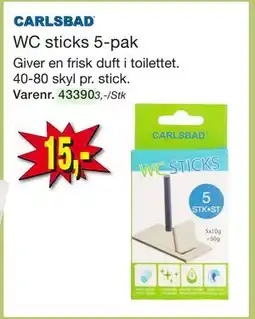 Harald Nyborg WC sticks 5-pak tilbud