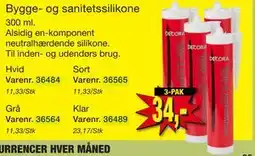 Harald Nyborg Bygge- og sanitetssilikone tilbud