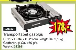 Harald Nyborg Transportabel gasblus tilbud