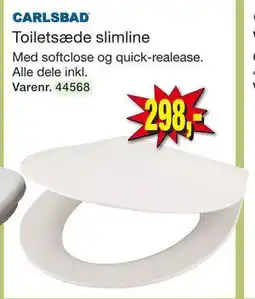 Harald Nyborg Toiletsæde slimline tilbud