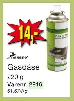 Harald Nyborg Gasdåse tilbud