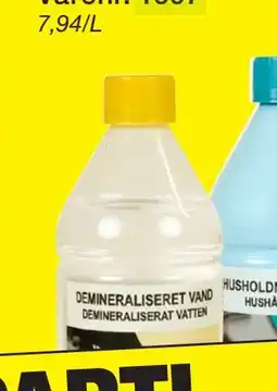Harald Nyborg Demineraliseret vand 1 L tilbud
