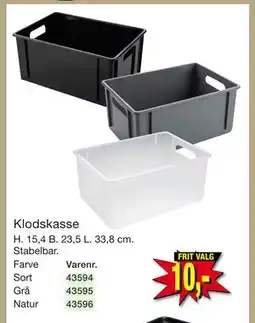 Harald Nyborg Klodskasse tilbud
