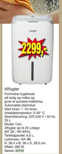 Harald Nyborg Affugter tilbud