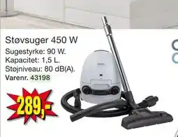Harald Nyborg Støvsuger 450 W tilbud