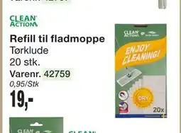 Harald Nyborg Refill til fladmoppe tilbud