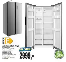 Harald Nyborg Amerikaner Køle-/Frys tilbud