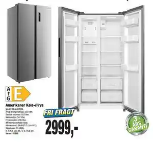 Amerikaner Køle-/Frys