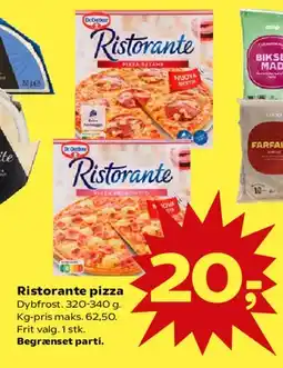 SuperBrugsen Ristorante pizza tilbud