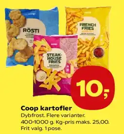 SuperBrugsen Coop kartofler tilbud