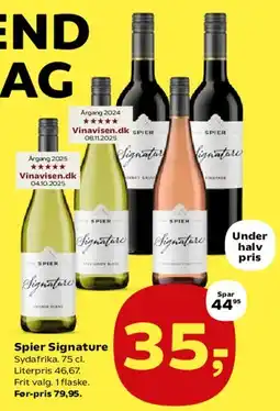SuperBrugsen Spier Signature tilbud