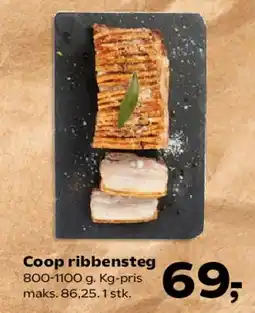 SuperBrugsen Coop ribbensteg tilbud