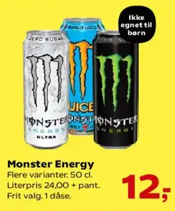 SuperBrugsen Monster Energy tilbud