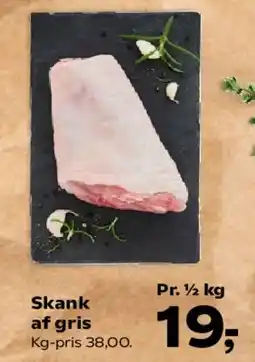 Kvickly Skank af gris tilbud