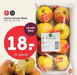 SPAR Danske æbler (pr. bakke) tilbud
