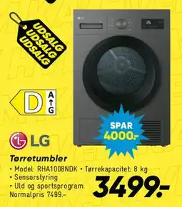 Bilka LG Tørretumbler tilbud