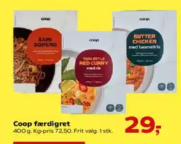 Kvickly Coop færdigret tilbud