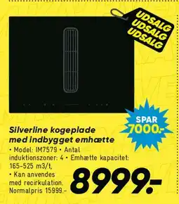 Bilka Kogeplade med indbygget emhætte tilbud