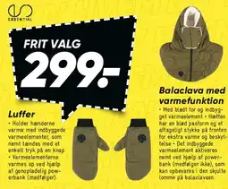 Bilka Luffer med varmefunktion tilbud