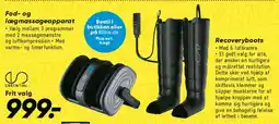 Bilka Fod- og lægmassageapparat / Recoveryboots tilbud