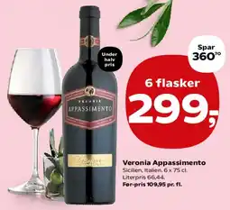 Kvickly Veronia Appassimento (6 flasker) tilbud