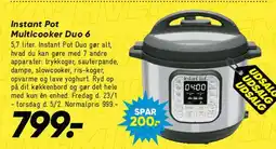 Bilka Instant Pot Multicooker Duo tilbud