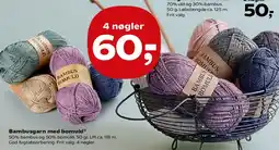 Kvickly Bambusgarn med bomuld tilbud
