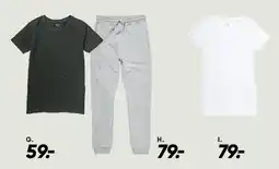 Bilka Børnetøj - T-shirt og bukser (G, H, I) tilbud