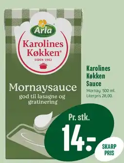 Min Købmand Karolines Køkken Mornaysauce tilbud