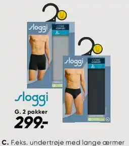 Bilka sloggi 2-pak herreunderbukser tilbud