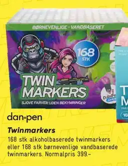 Bilka Twin Markers (sæt) tilbud
