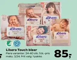 Kvickly Libero Touch bleer tilbud