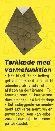 Bilka Balaclava med varmefunktion / Tørklæde med varmefunktion tilbud